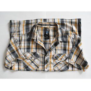 KUHL Plaid Short-Sleeve Button-Down Suncel Shirt